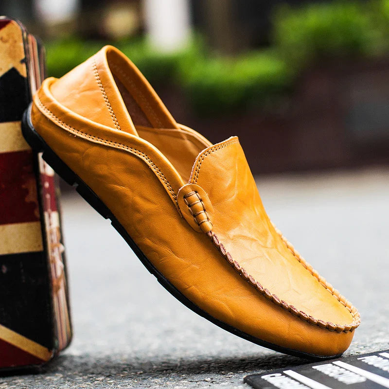 Lignes Parisiennes™ | Mocassins 100% cuir véritable