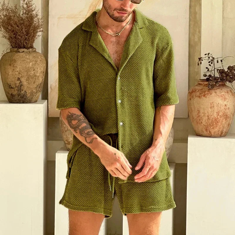 Lignes Parisiennes™ | Ensemble deux pièces en tricot