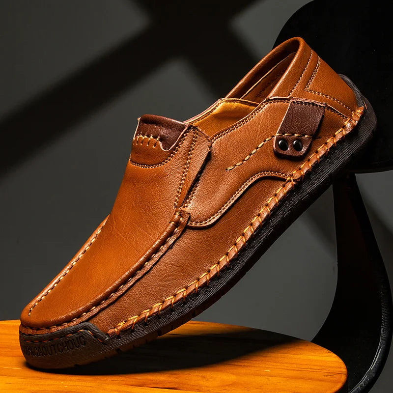 Lignes Parisiennes™ | Mocassins en cuir de première qualité