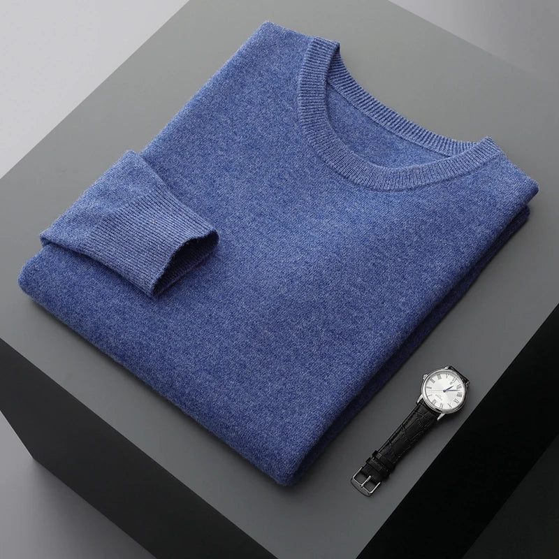 Lignes Parisiennes™ | Pull en laine à col rond