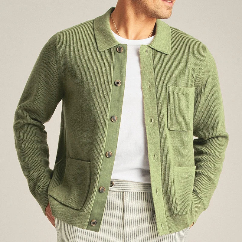 Lignes Parisiennes™ | Cardigan en maille de luxe