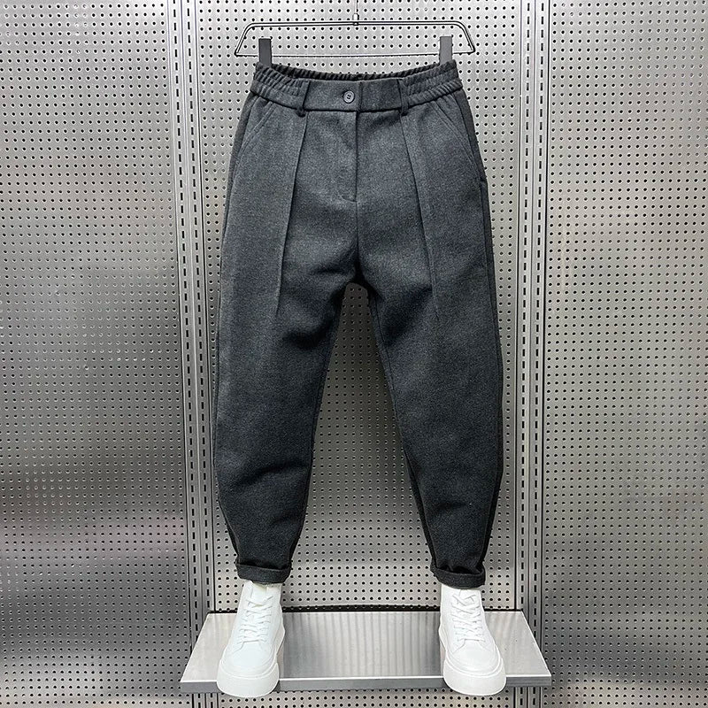 Lignes Parisiennes™ | Pantalon Élégant Chiné