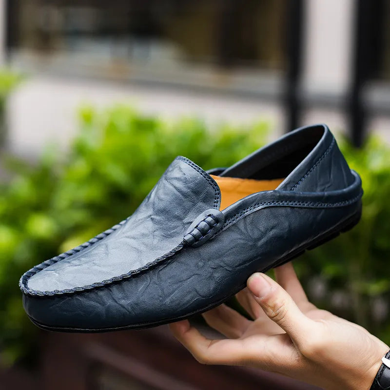 Lignes Parisiennes™ | Mocassins 100% cuir véritable