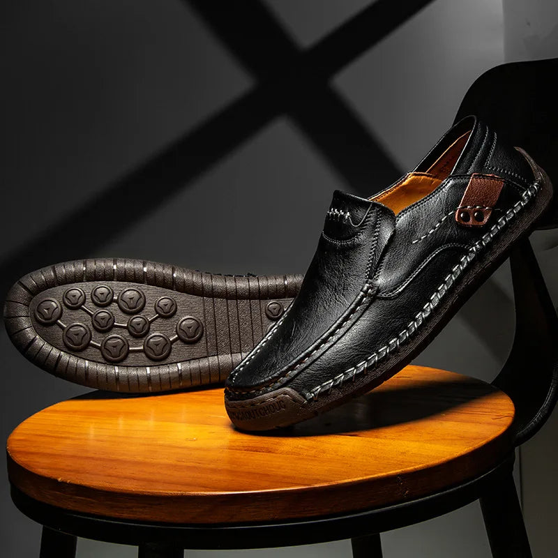 Lignes Parisiennes™ | Mocassins en cuir de première qualité