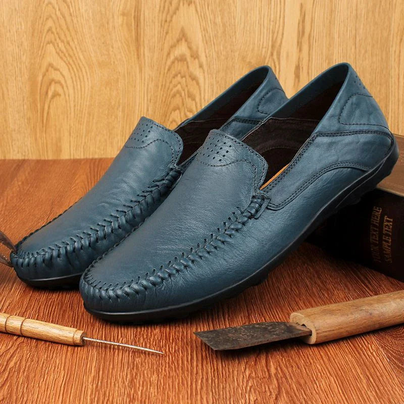 Lignes Parisiennes™ | Mocassins 100% cuir véritable