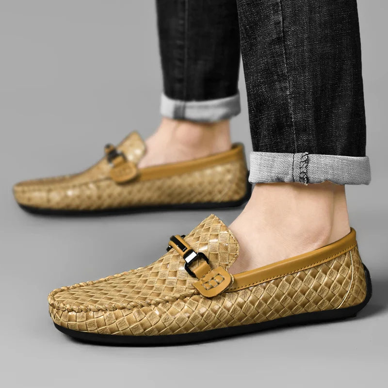 Lignes Parisiennes™ | Mocassins en cuir italien