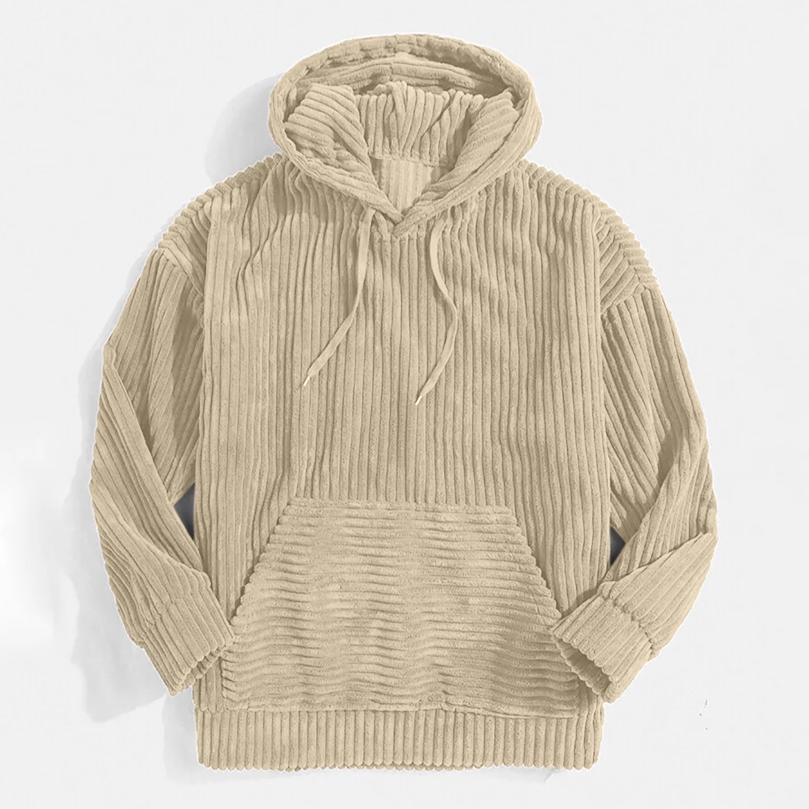 Lignes Parisiennes™ | Sweat à capuche en velours côtelé