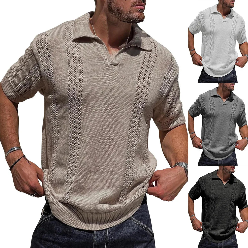Lignes Parisiennes™ | Polo Luxe en tricot de loisir