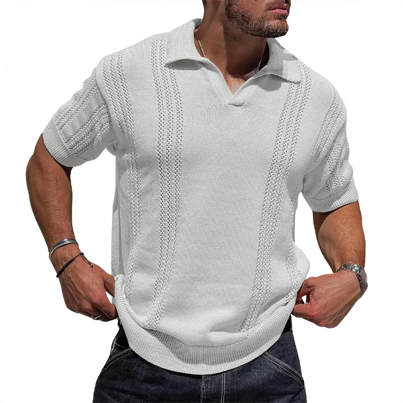 Lignes Parisiennes™ | Polo Luxe en tricot de loisir