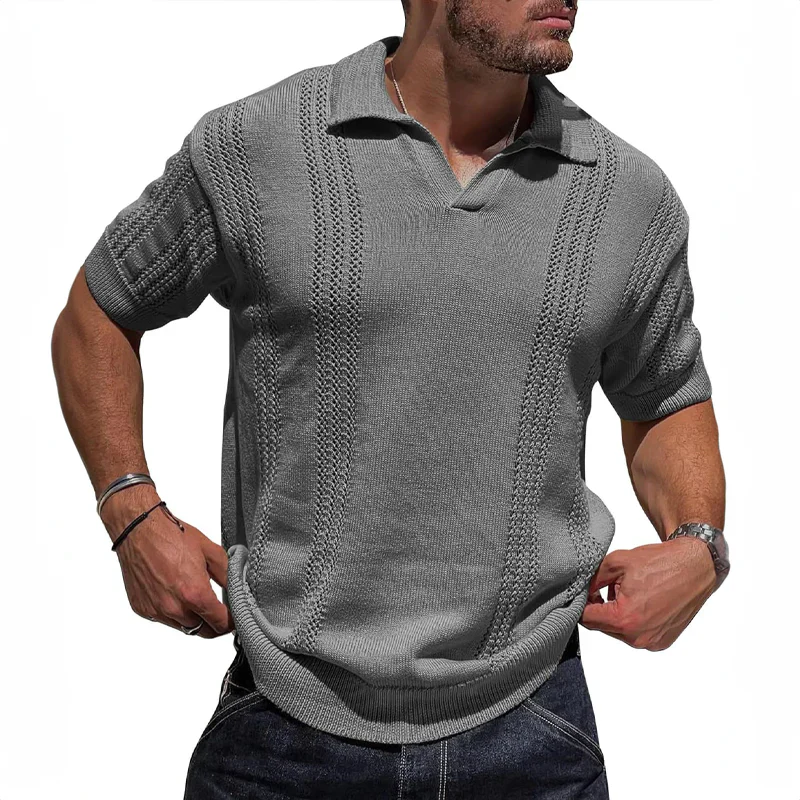 Lignes Parisiennes™ | Polo Luxe en tricot de loisir