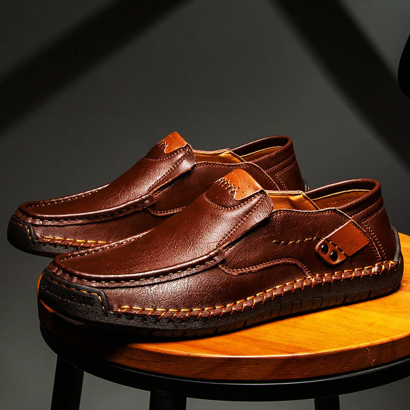 Lignes Parisiennes™ | Mocassins en cuir de première qualité