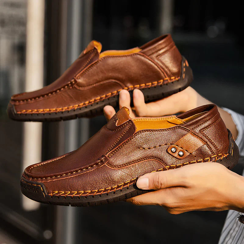 Lignes Parisiennes™ | Mocassins en cuir de première qualité