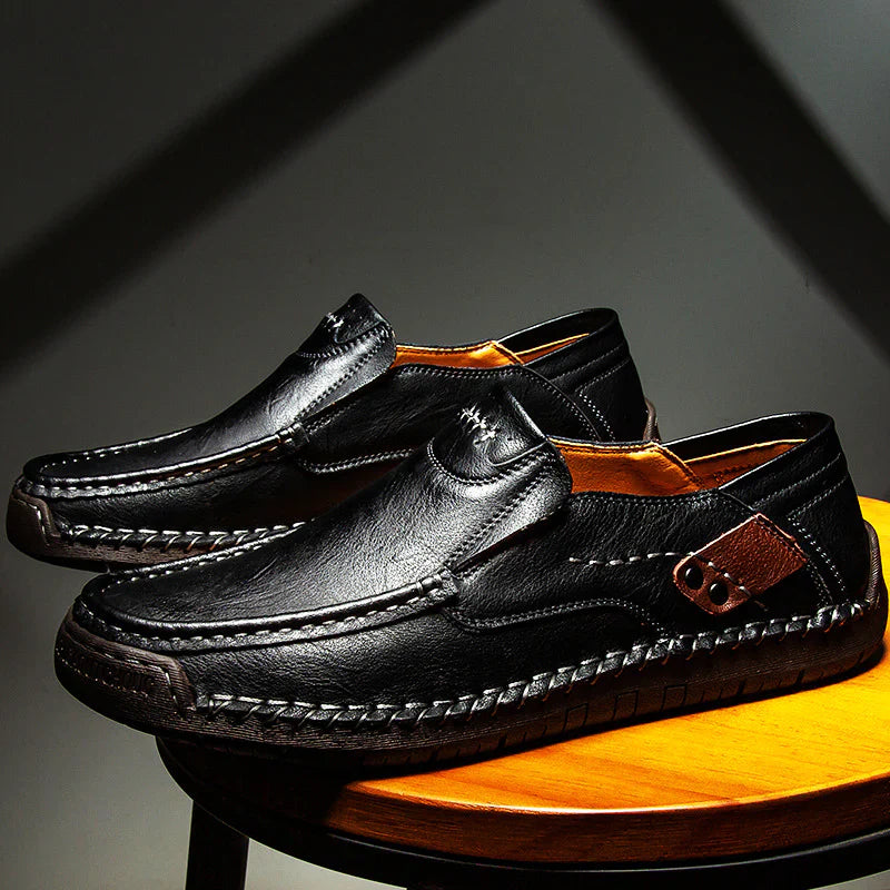 Lignes Parisiennes™ | Mocassins en cuir de première qualité