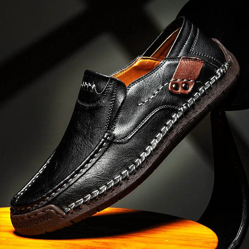 Lignes Parisiennes™ | Mocassins en cuir de première qualité