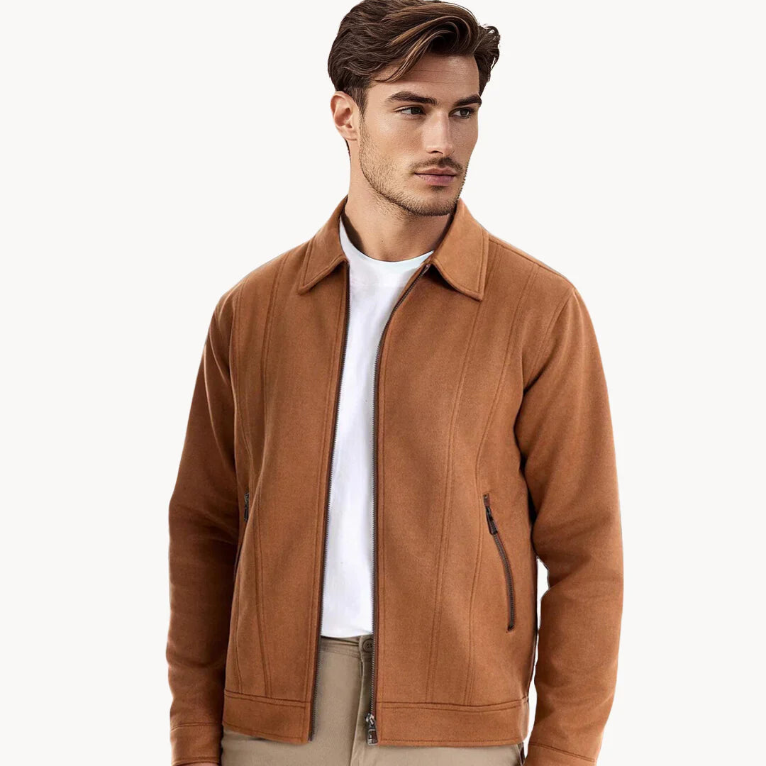 Lignes Parisiennes™ | Veste en daim